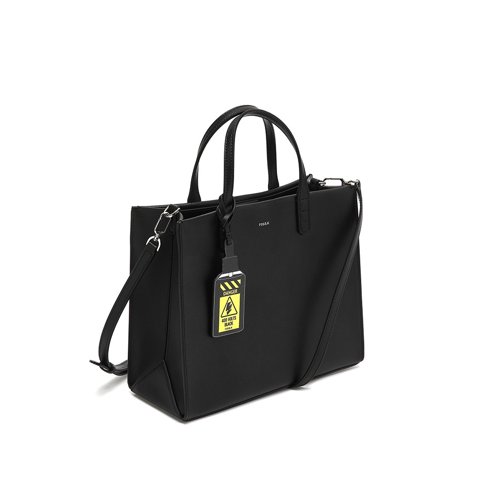 CABAS DAY TOTE BLACK_M